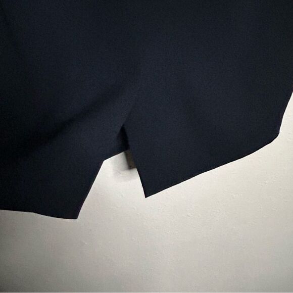 Reiss Lyon Faux Wrap Dress in Dark Navy Size 2 - Picture 10 of 12